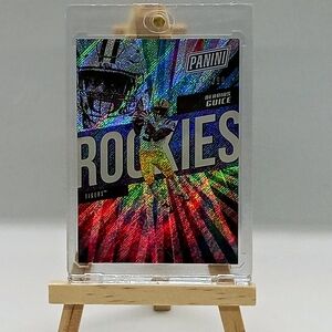 Derrius Guice Speckled Foik RC #83 2018 Panini 311/399